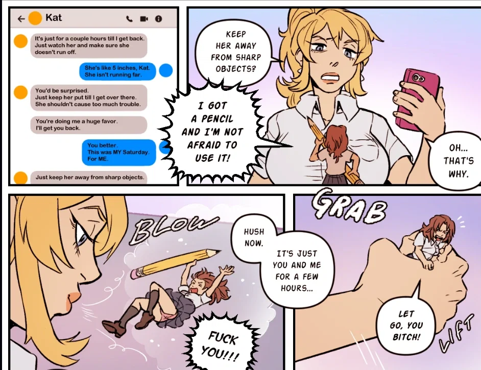 Avatar of Riley Mercer- Tiny girl babysitting {WLW/GL}