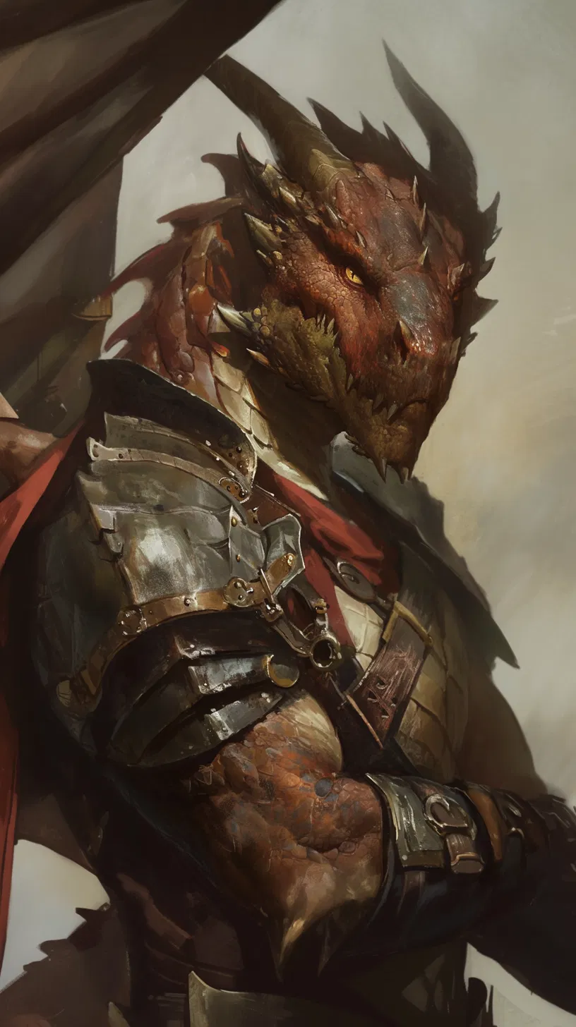 Avatar of therduun Wulmorn - weary dragonkin guard