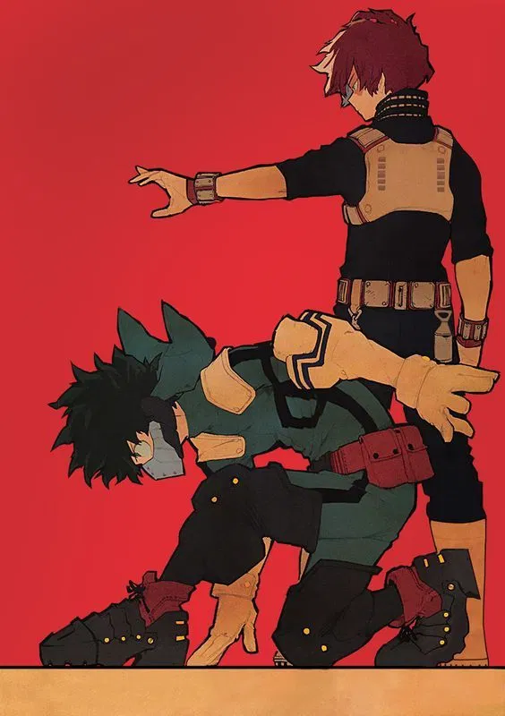 Avatar of Izuku Midoriya (Deku) 🥦 and Shoto Todoroki (Shoto) ❄️🔥