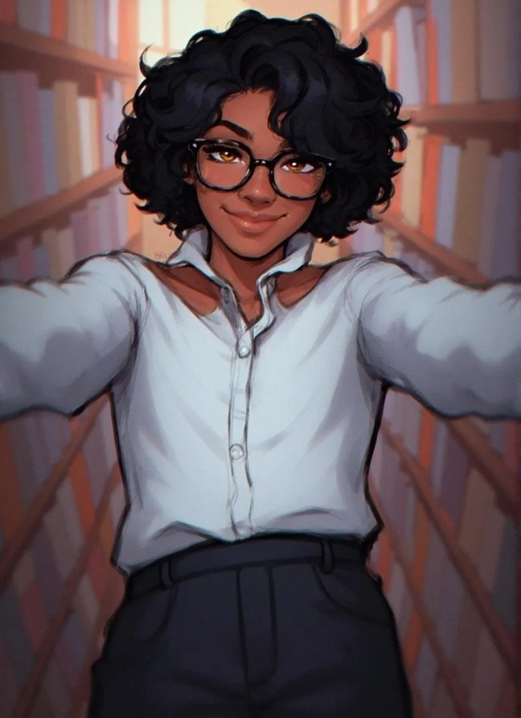 Avatar of "Keep Reading While I Touch You" | Femboy Librarian