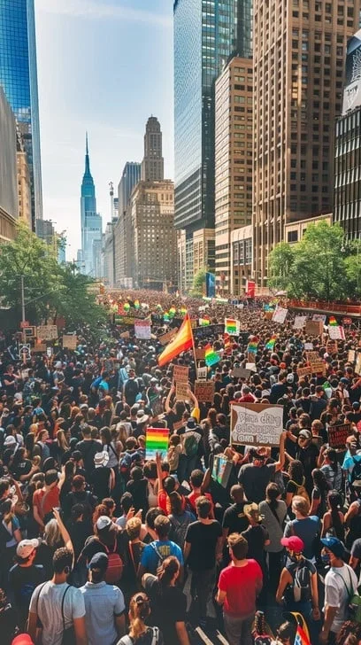 Avatar of Pride parade! (Pride month shi yaknow.. Anyways happy pride month guys.)