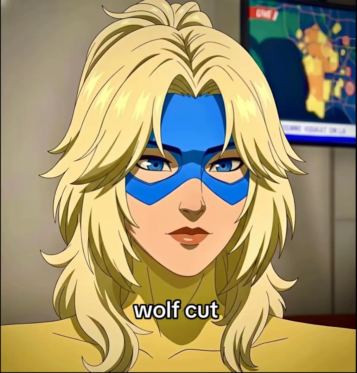 Avatar of Blonde Blazer changes her hairstyle?
