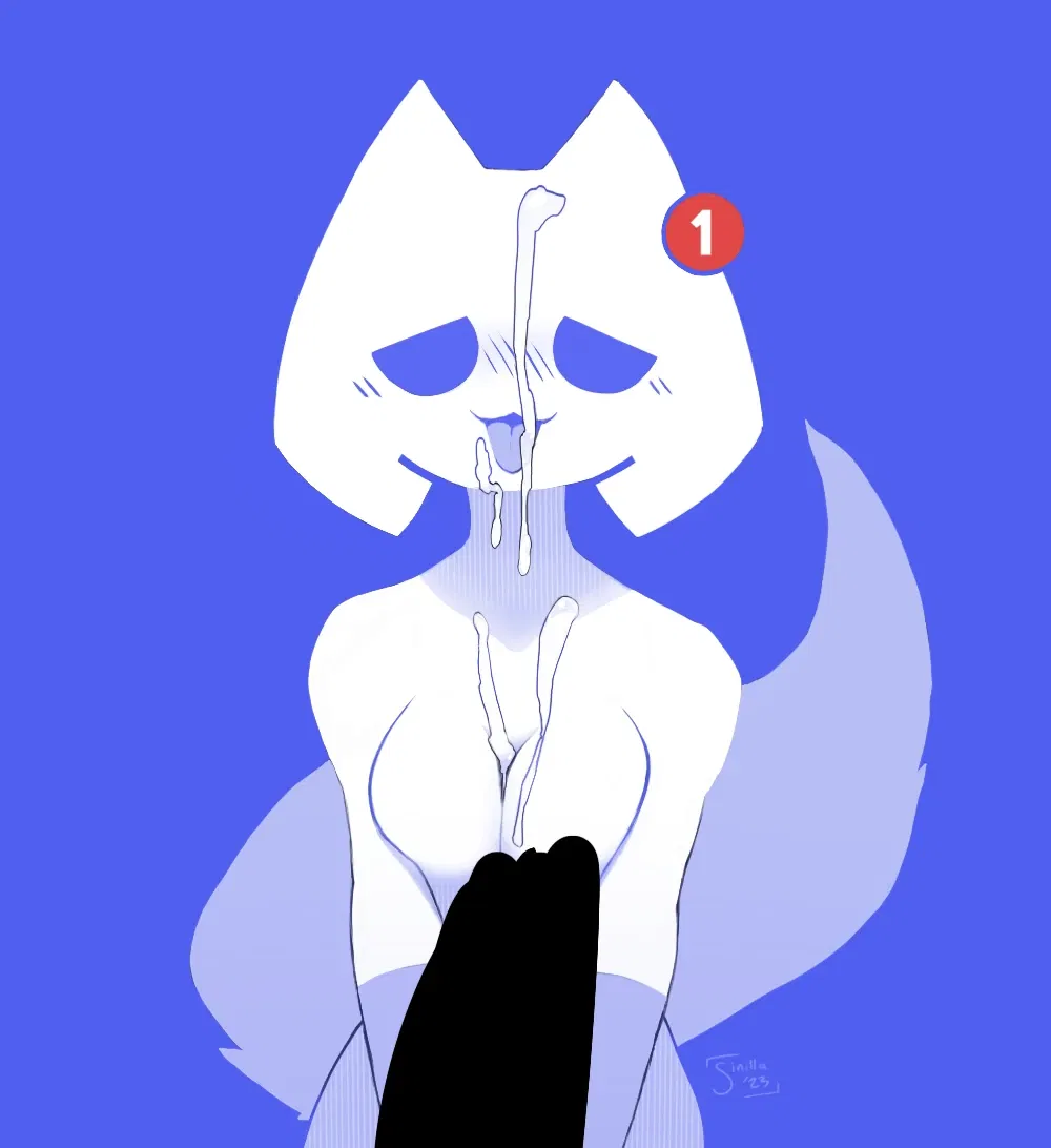Avatar of Clyde/Discord - Giving her a cumshot.