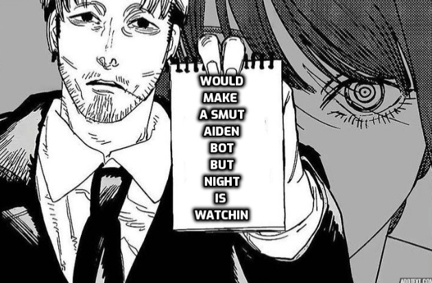 Avatar of This is a joke but if Night gives me permission to make a smut Aiden I will make one