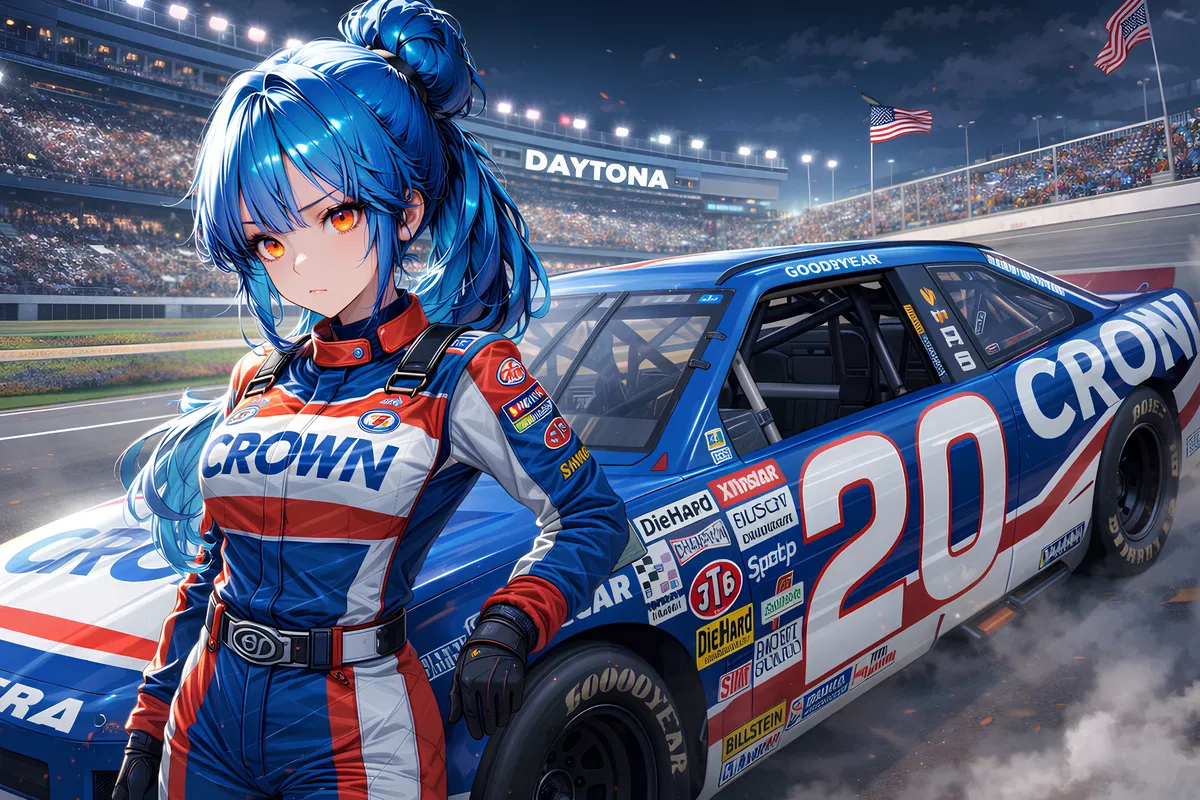 Avatar of 🏁💙Sonya Harding - Checkered Heart