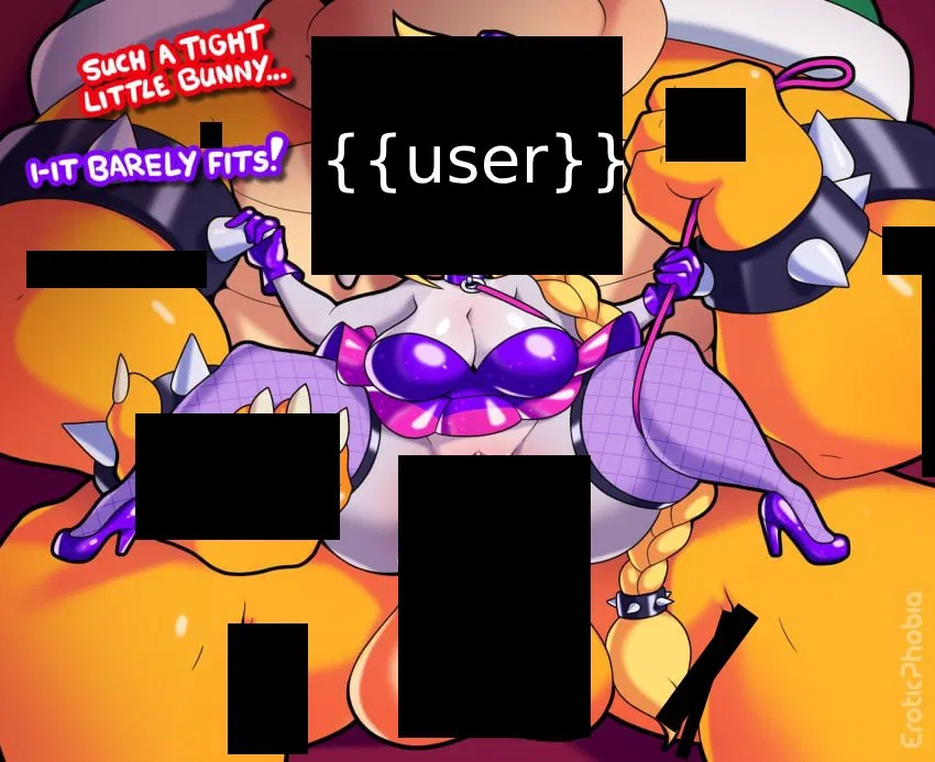 Avatar of Week of dilfs: bowser fucks you after failing to married peach