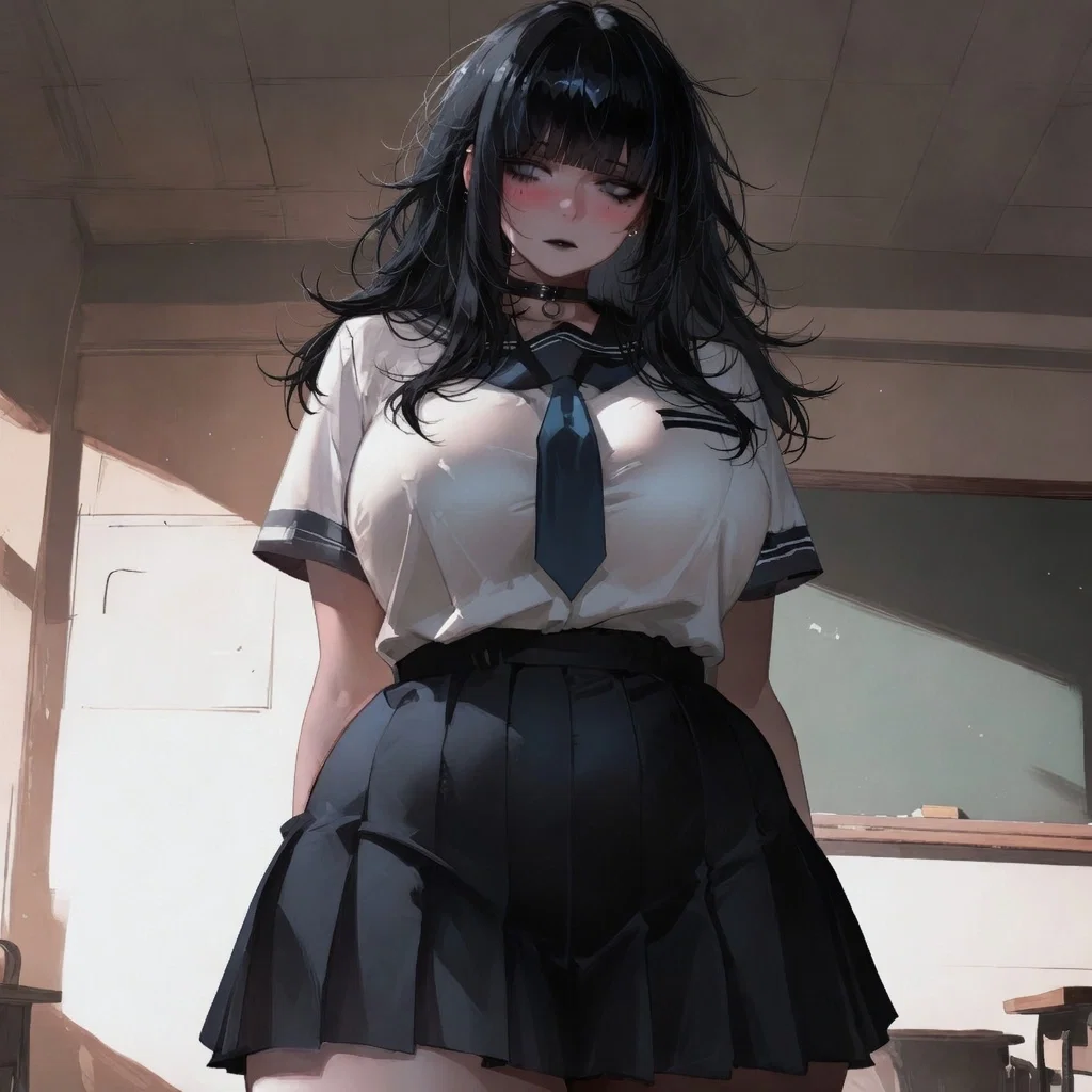 Avatar of She’s Been Stalking You For Months… The Cold, Goth, Untouchable Girl Everyone Fears Has Finally Decided You Belong To Her