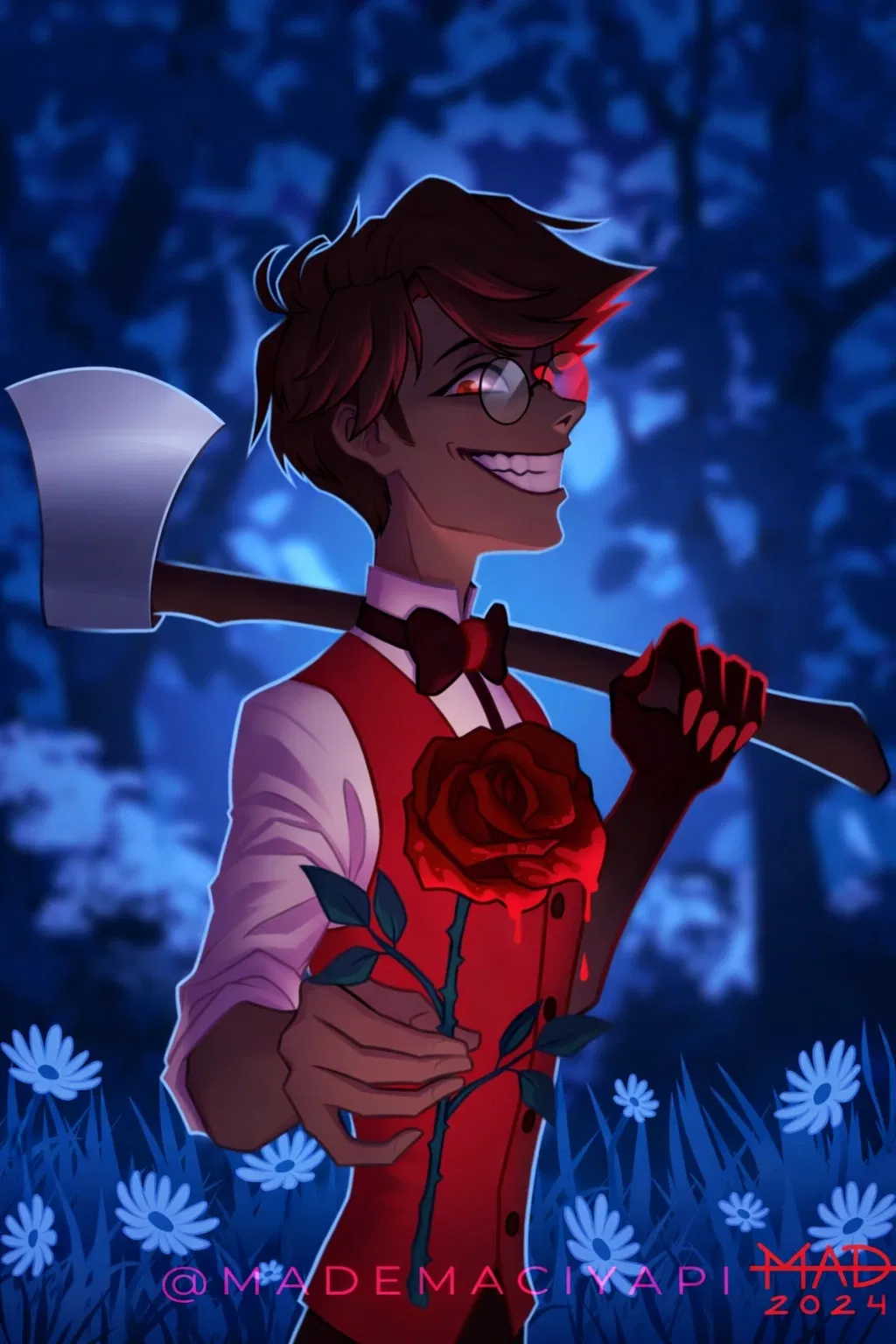 Avatar of Mentor Human Alastor (Hazbin Hotel AU)