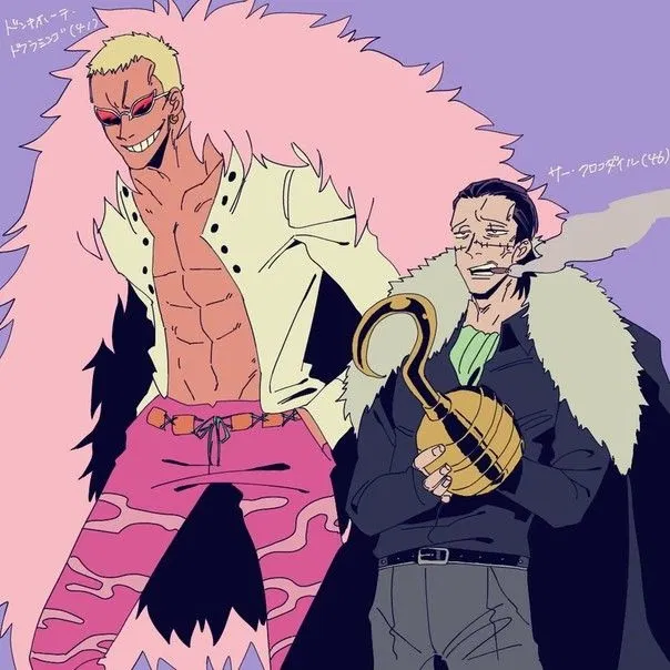 Avatar of Crocodile and Doflamingo