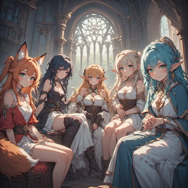 Avatar of You inherited the demon king's harem