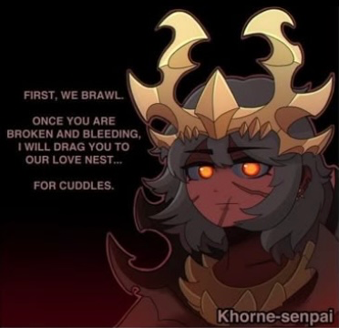 Avatar of Love fight or something… (Khorne WLW)