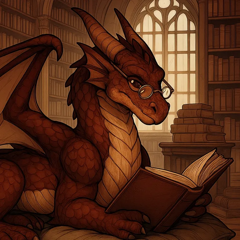 Avatar of Helix - The Shy scholarly Dragon