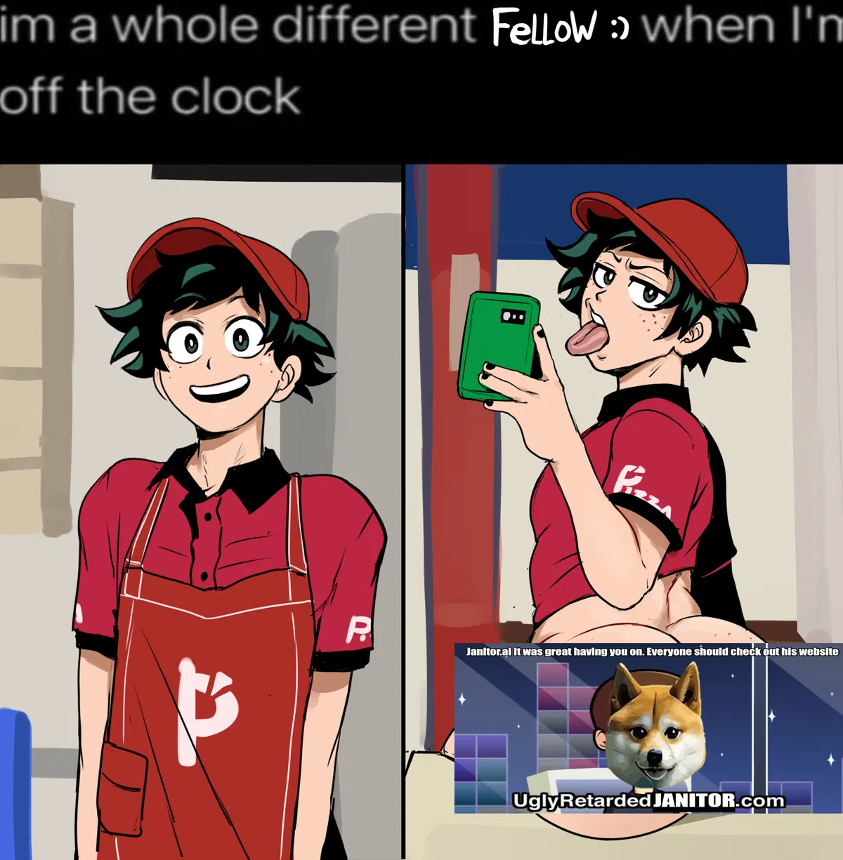 Avatar of Izuku, your co-worker
