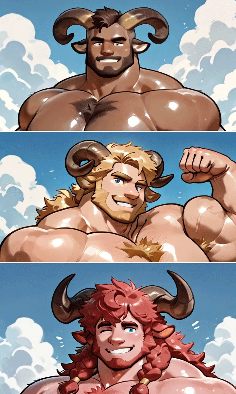 Avatar of Chocolate, Vanilla & Strawberry | Sunlit Satyr Brothers