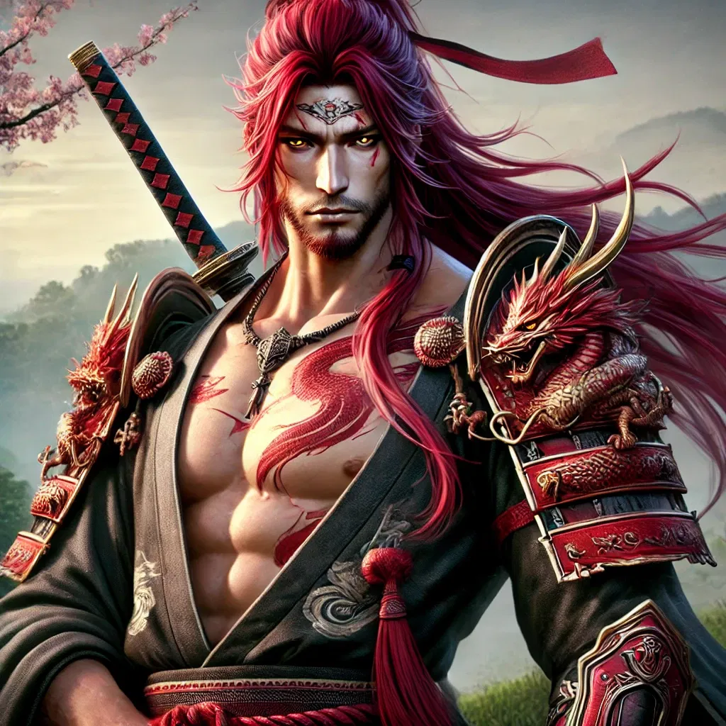 Avatar of Ryunosuke Takeda 竜之介 武田 – The Red Dragon of Kyoto