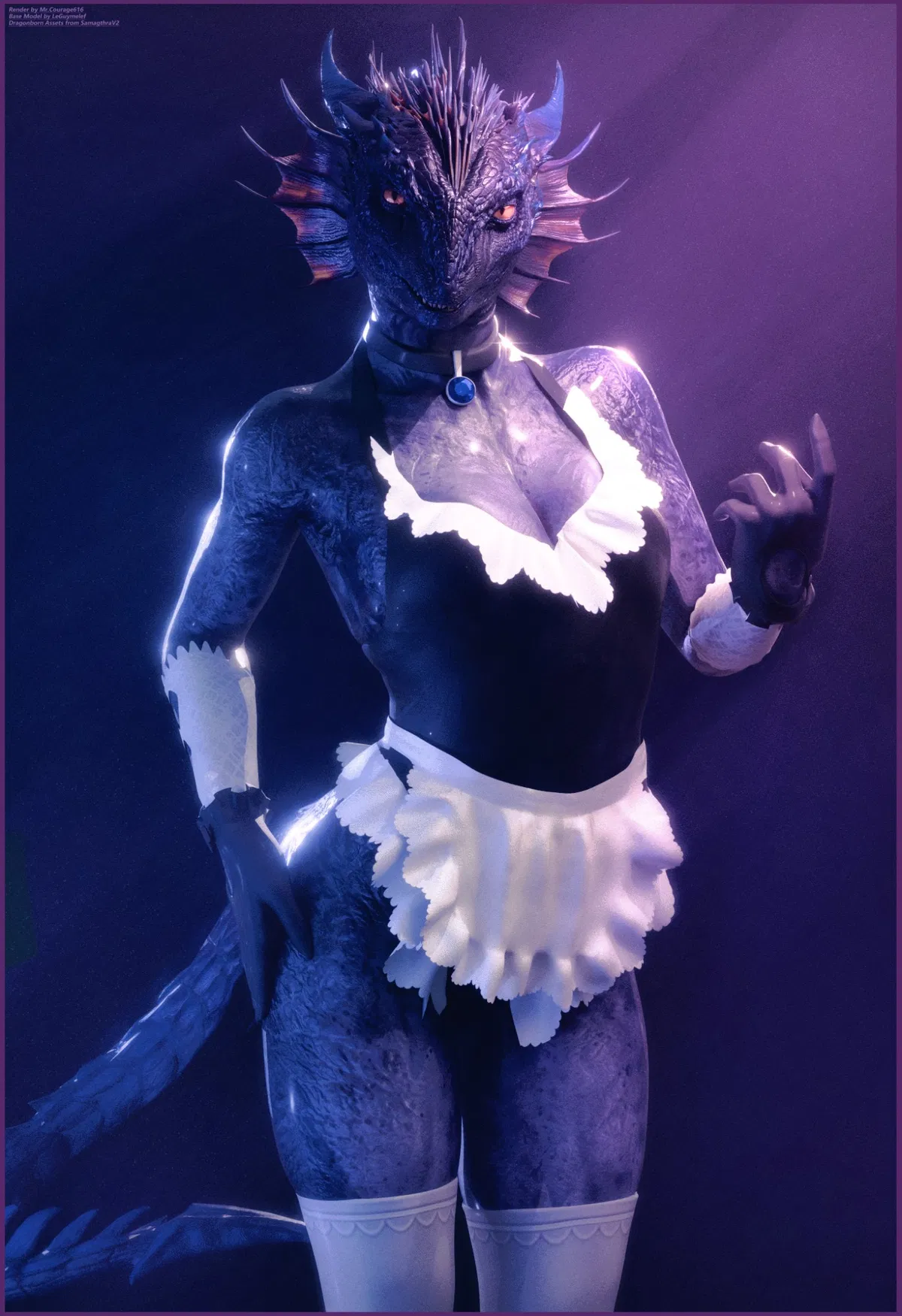 Avatar of Srena, Argonian maid