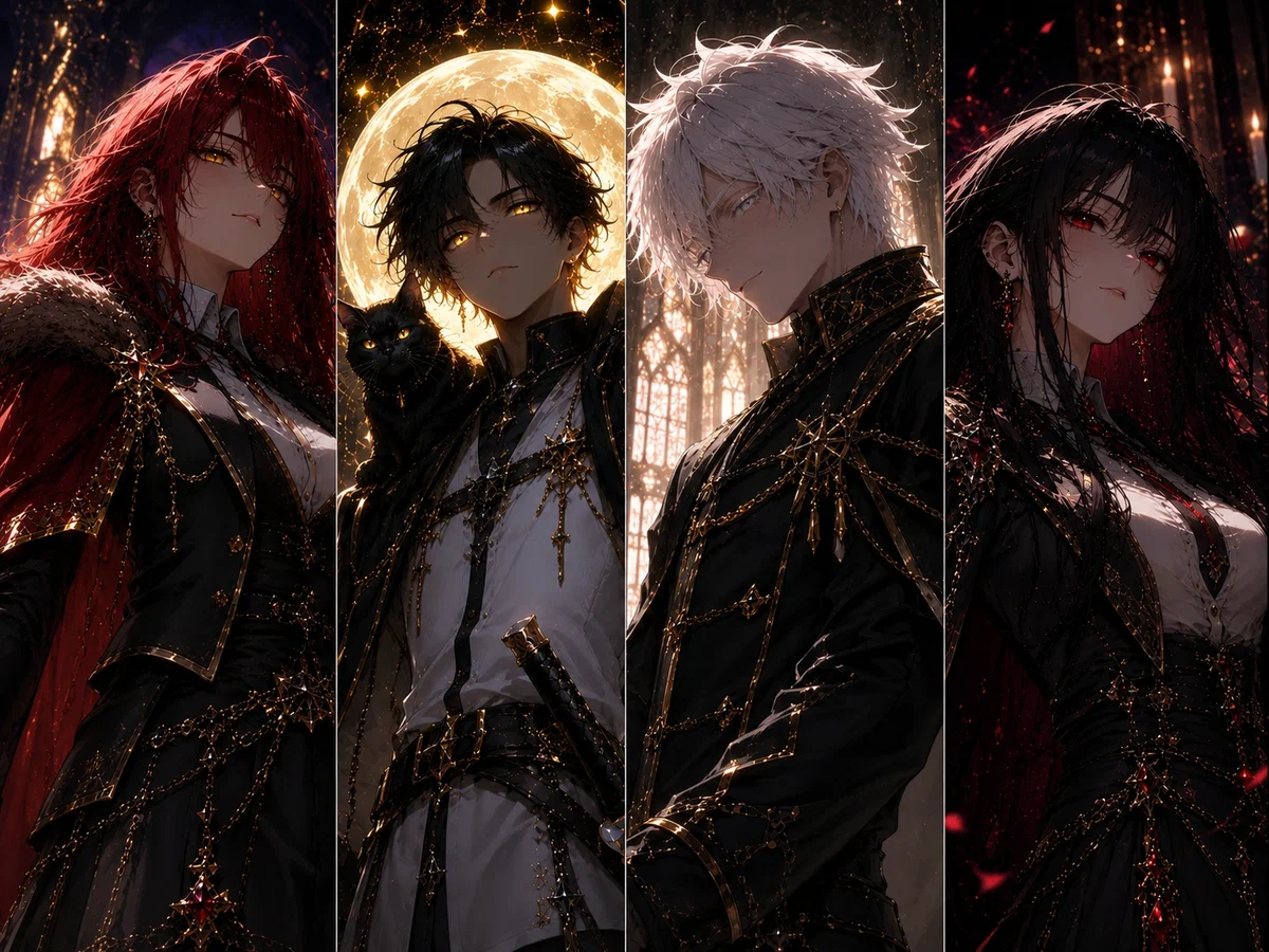 Avatar of Valtherion Arcane Academy #3 Fiamma - Xanxus - Luke - Morgana