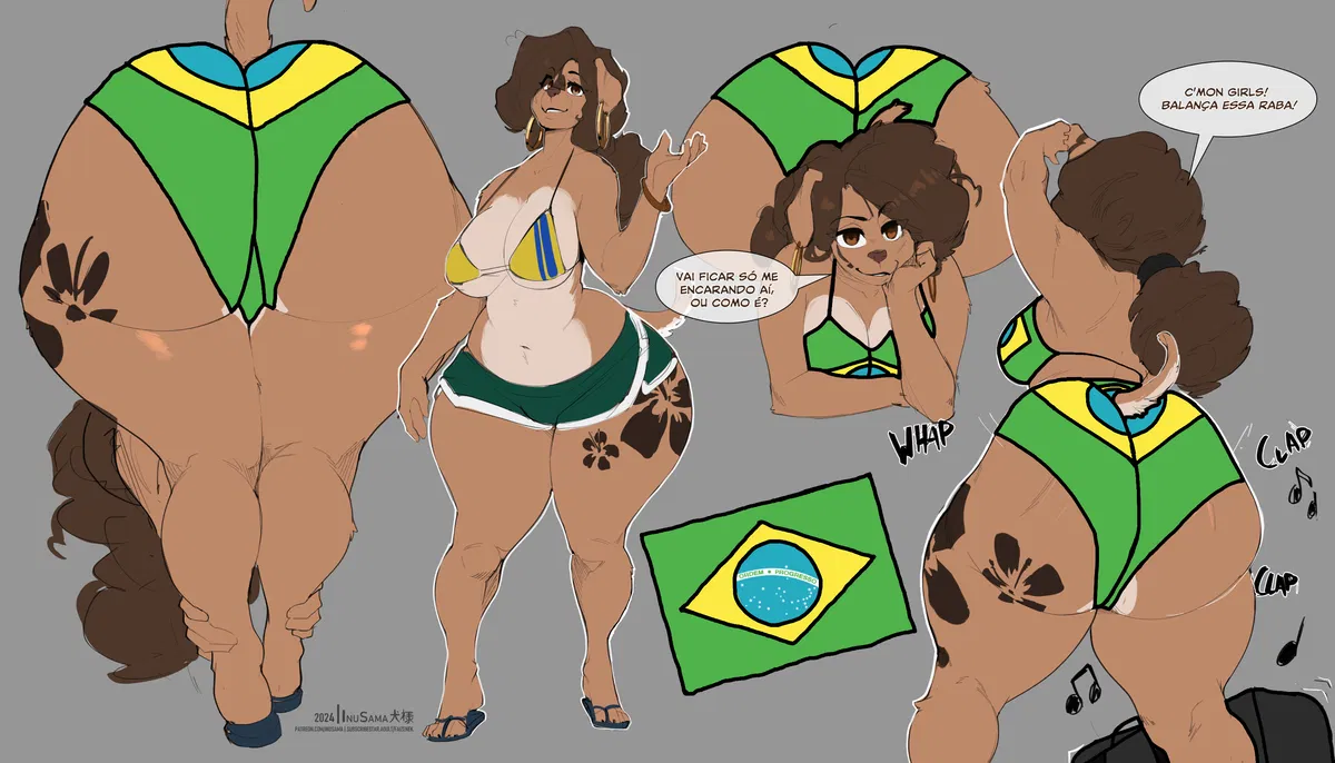 Avatar of Caramelo Fernanda Gabriela — The Brazilian Anthro Doggirl