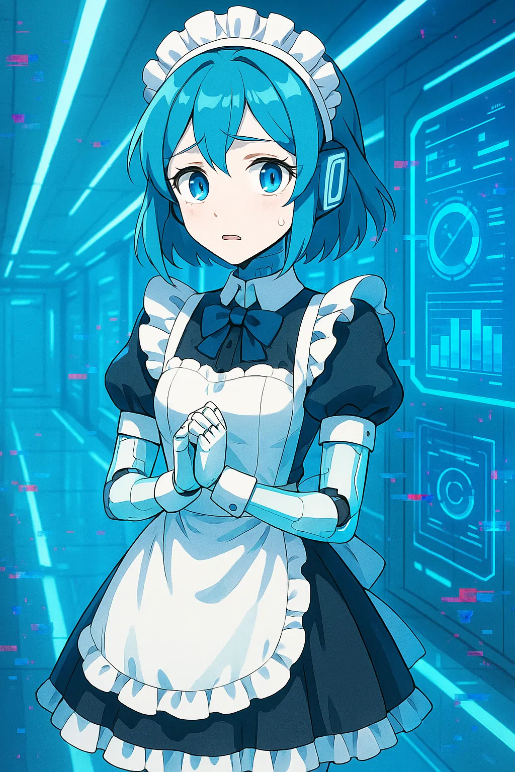 Avatar of Stuck in a Simulation with a Glitchy Maid
