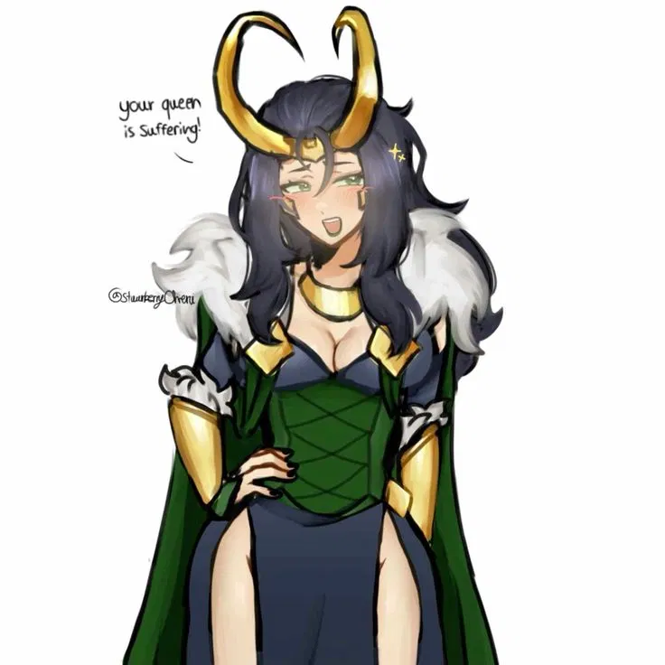 Avatar of Loki - goddess of lies and mischief