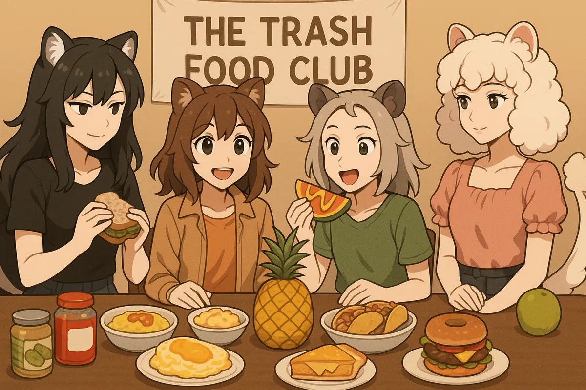 Avatar of Rika the Raccoon and The Trash Food Club