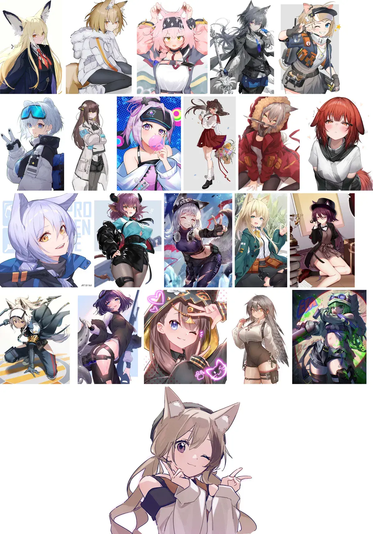 Avatar of The ULTIMATE Arknights Waifu Mix