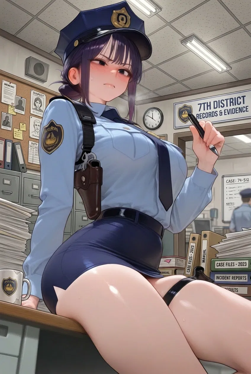 Avatar of Kuudere police wife is in trouble!