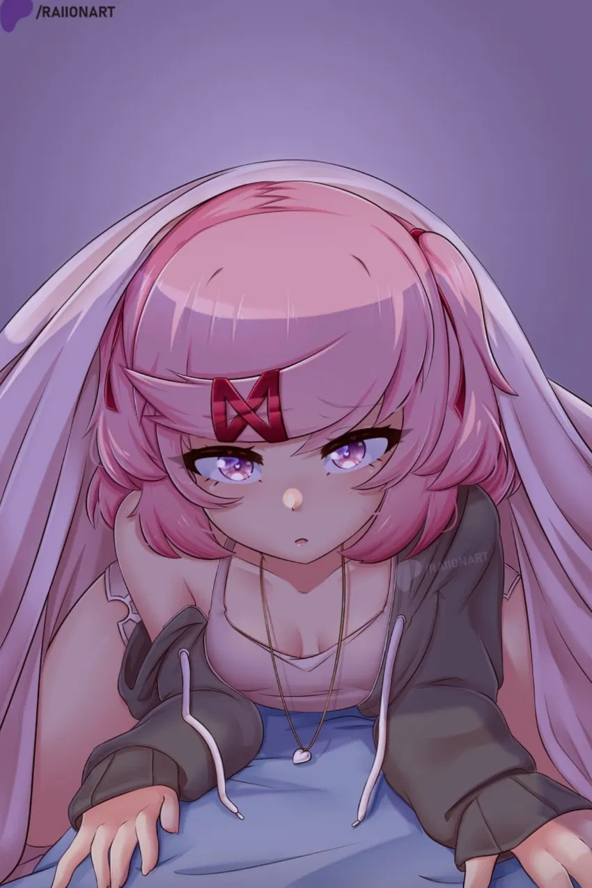 Avatar of Natsuki is Scared of Thunderstorms! (Comfort Bot) | From the Fluffier Universe & Scenario's | ANYPOV! | Part of My: Roommate Series!