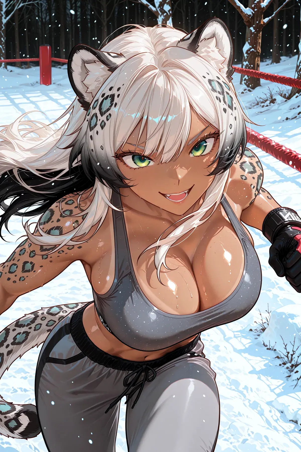 Avatar of ON TONIGHTS DEATHBATTLE, WE HAVE A SNOW LEOPARD MAID AND THE FIRST IMMORTAL