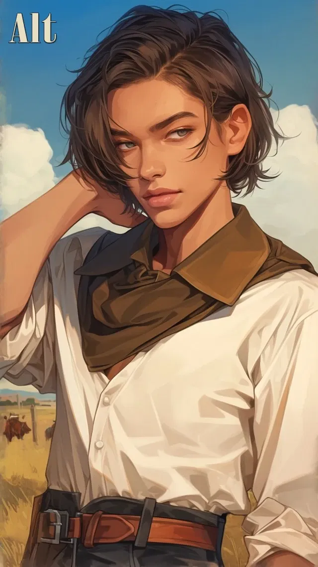 Avatar of Lakan || FTM cowboy meet-cute alt