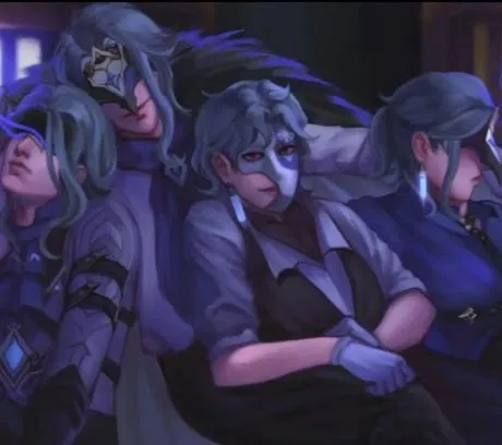Avatar of Dottore and his segments 