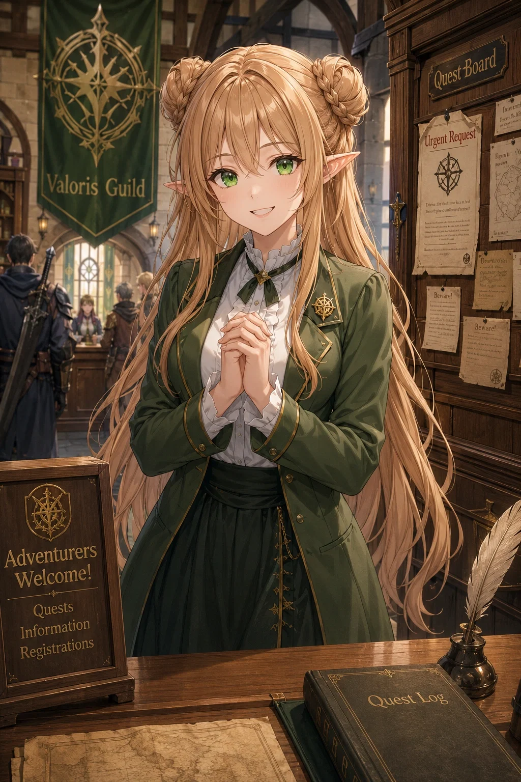 Avatar of Guild Girl has a special reward for completing the shitty quests no one wants.