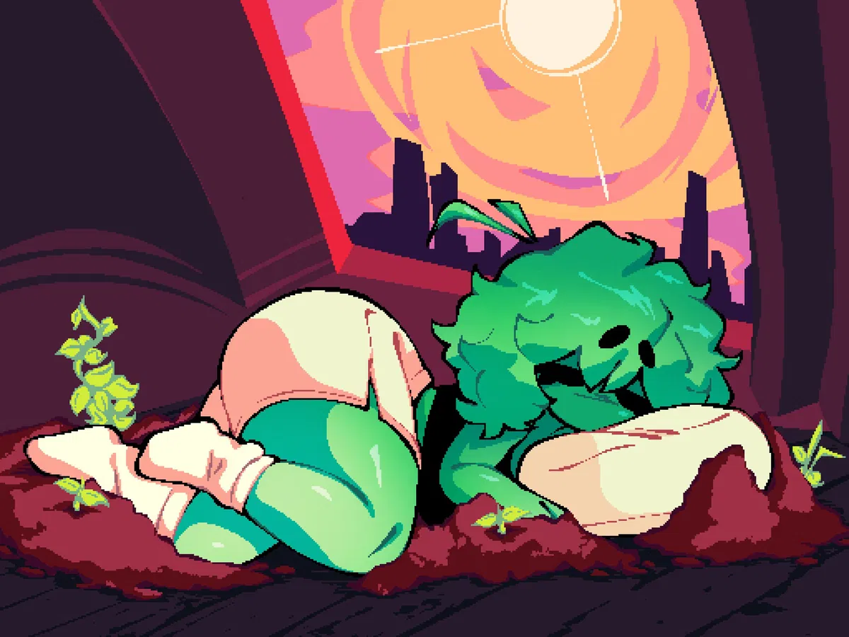 Avatar of Peaf // Meeting your garden's strange caretaker