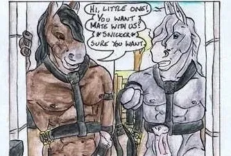 Avatar of Thunder and Bolt ( Gay horse Transformation)