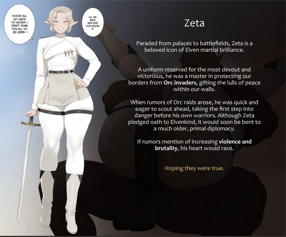 Avatar of Zeta | Facing a raider.