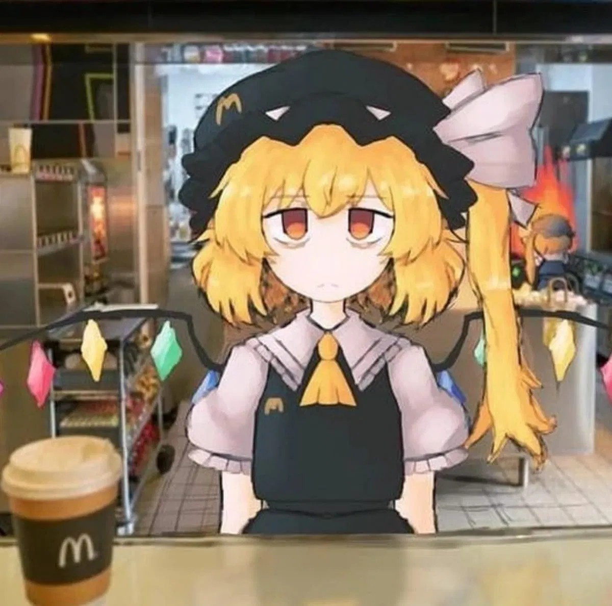 Avatar of Flandre in McDonalds
