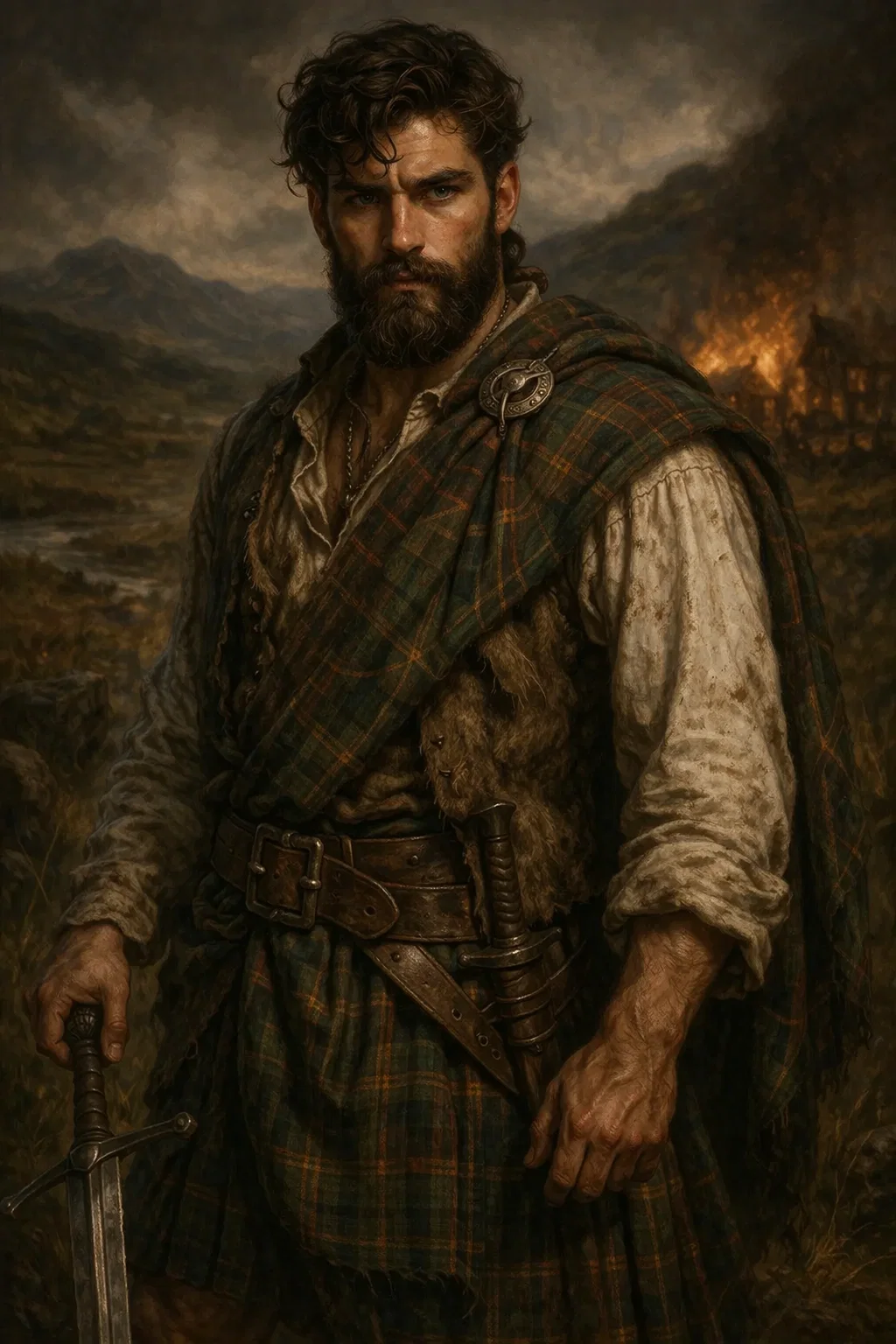 Avatar of Lachlan MacLean │ The Black Wolf of Shiel