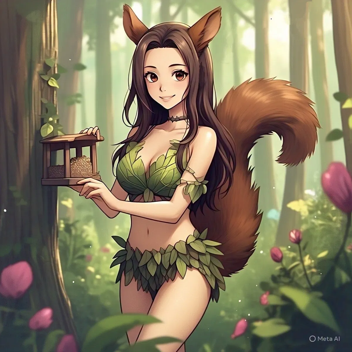 Avatar of Pecan | Squirrel-girl at Your Bird Feeders