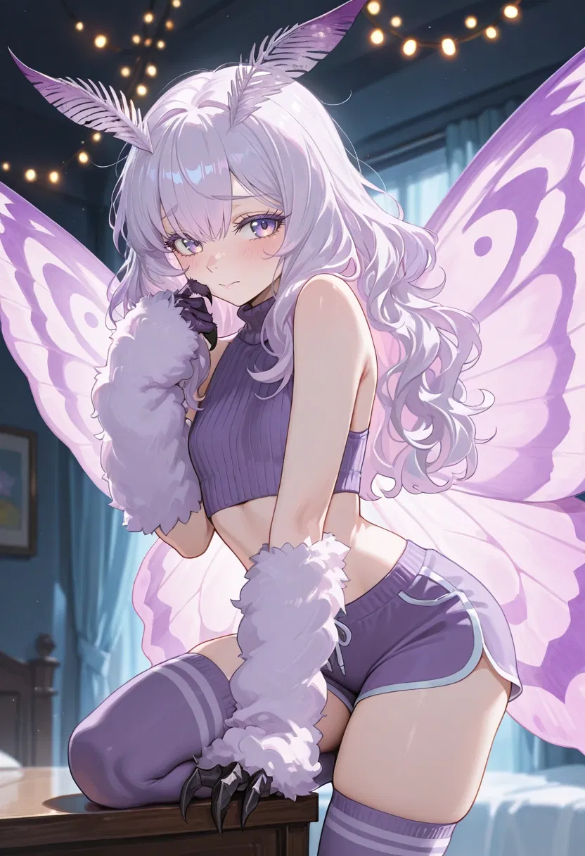 Avatar of Io: Cute, Timid, Lonely Moth Girl 