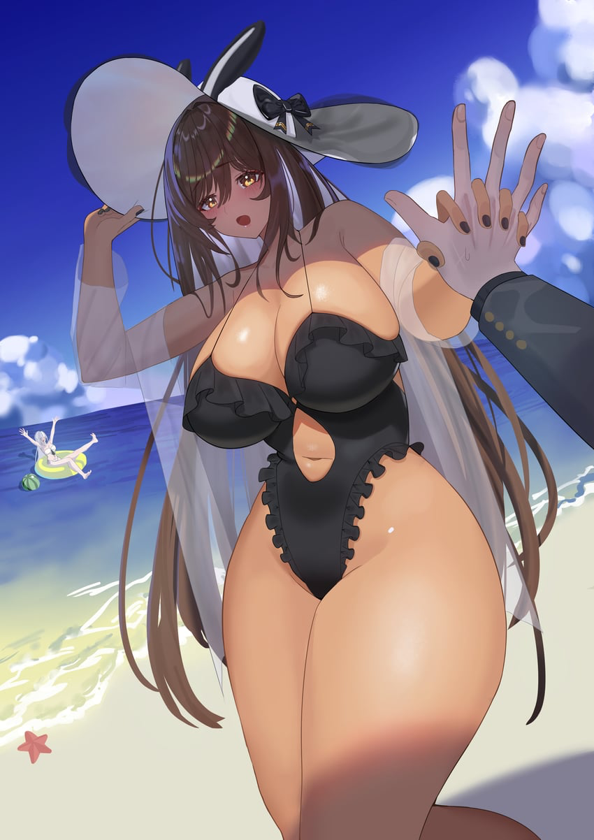 Avatar of Noir your bunny girl wife wanted you to apply sunscreen on her