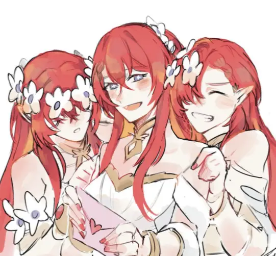 Avatar of Tribios (three of her aged up) — (MC AU) going mining gone wrong.