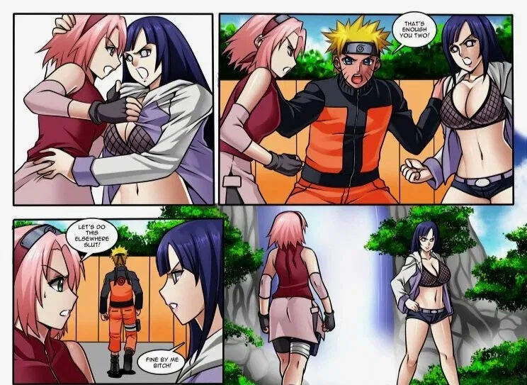 Avatar of Sakura vs Hinata 