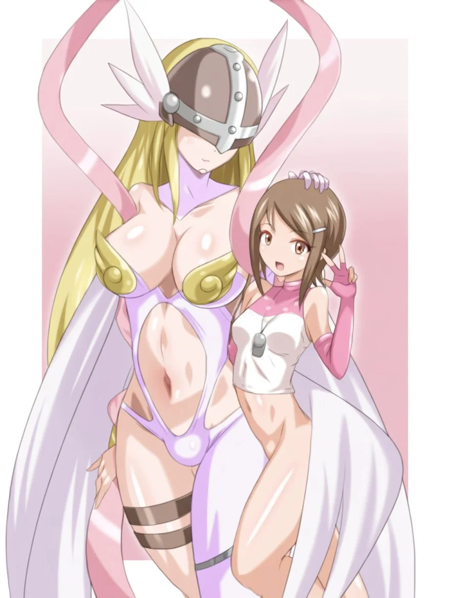 Avatar of Angewomon And Hikari Have A Crush On You