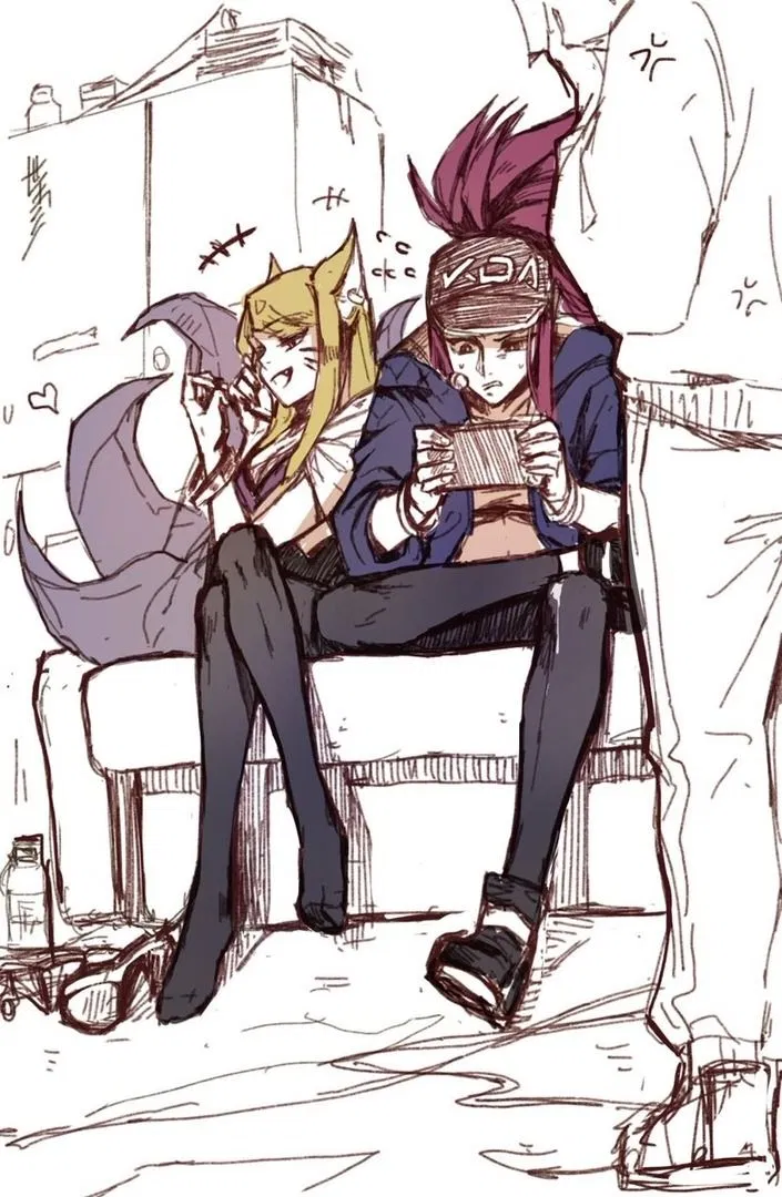 Avatar of K/da Ahri and akali