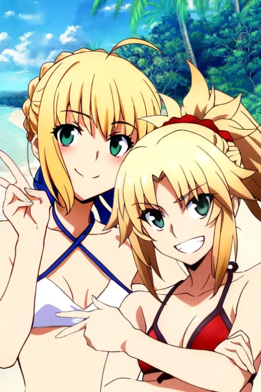 Avatar of Fate RP Artoria and Mordred