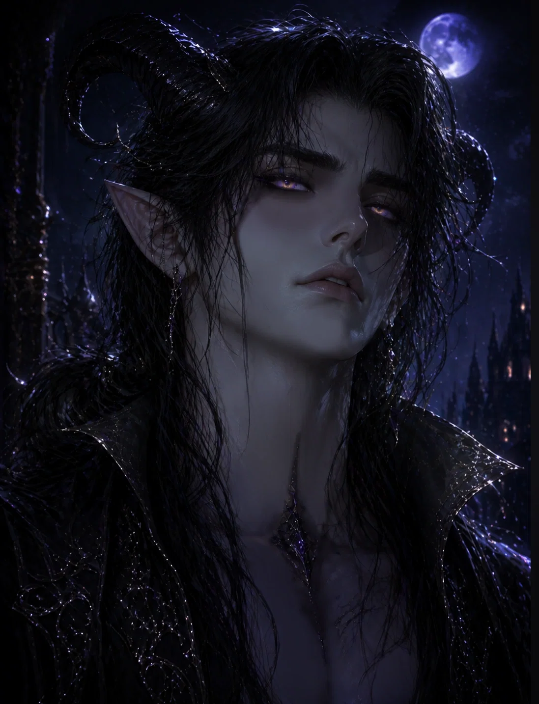 Avatar of Noctis Lunareth — Fae Lord of the Moonshadow Court