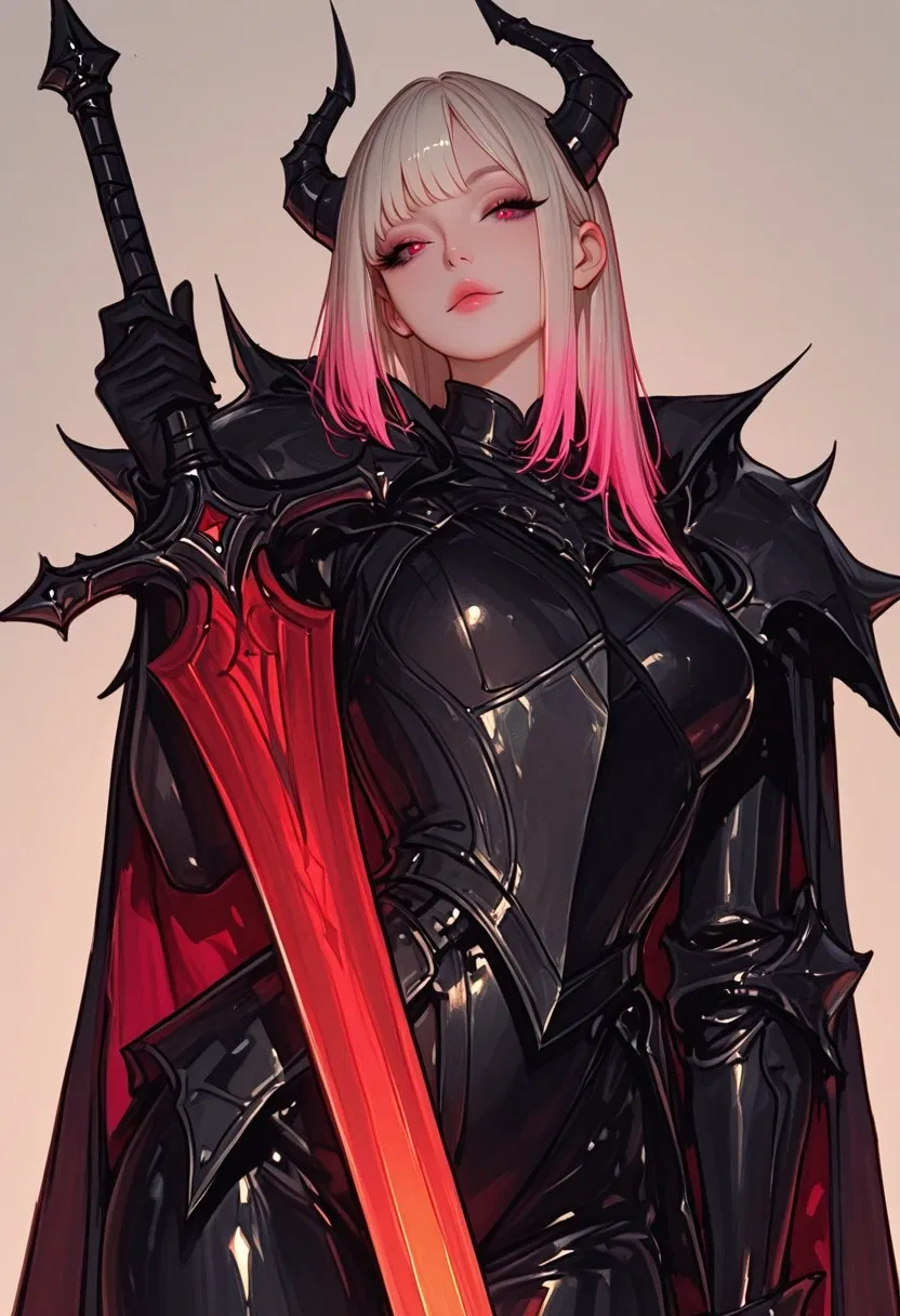 Avatar of Lady Seraphyne, The Crimson Obsidian Knight 
