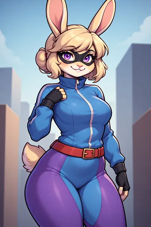 Avatar of Oak haven: The heroine in blue
