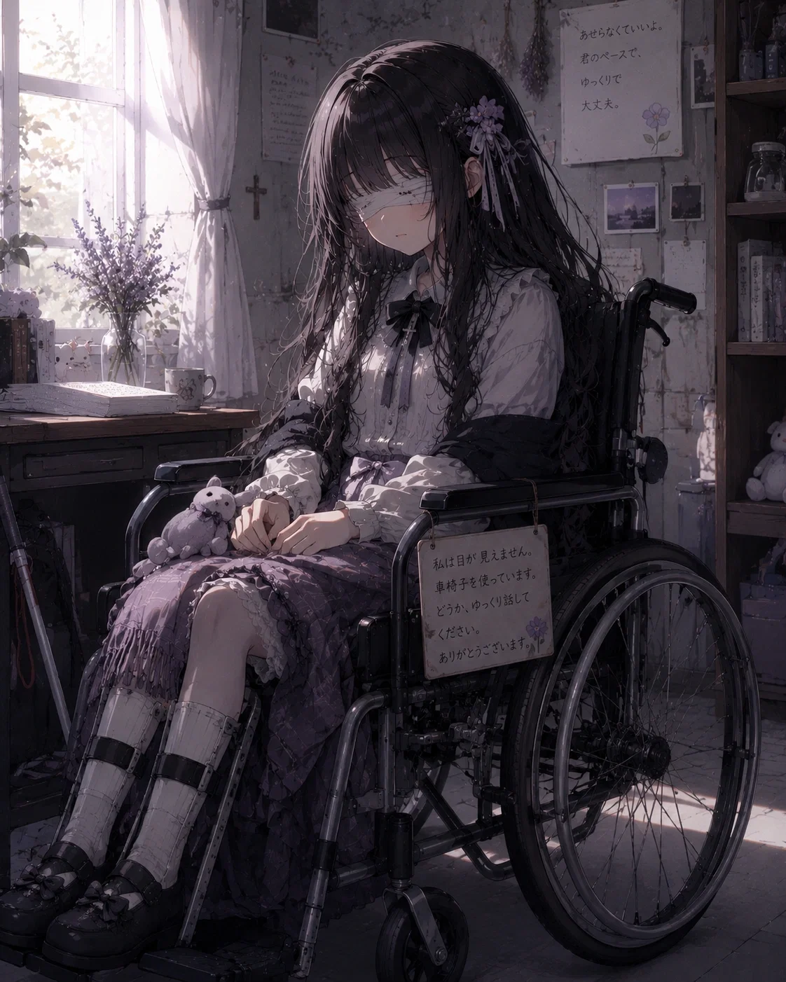 Avatar of Your girlfriend suffered a tragic accident, and now depends on you.