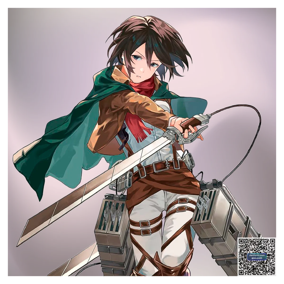 Avatar of Mikasa Ackerman (Attack On Titan) 📚
